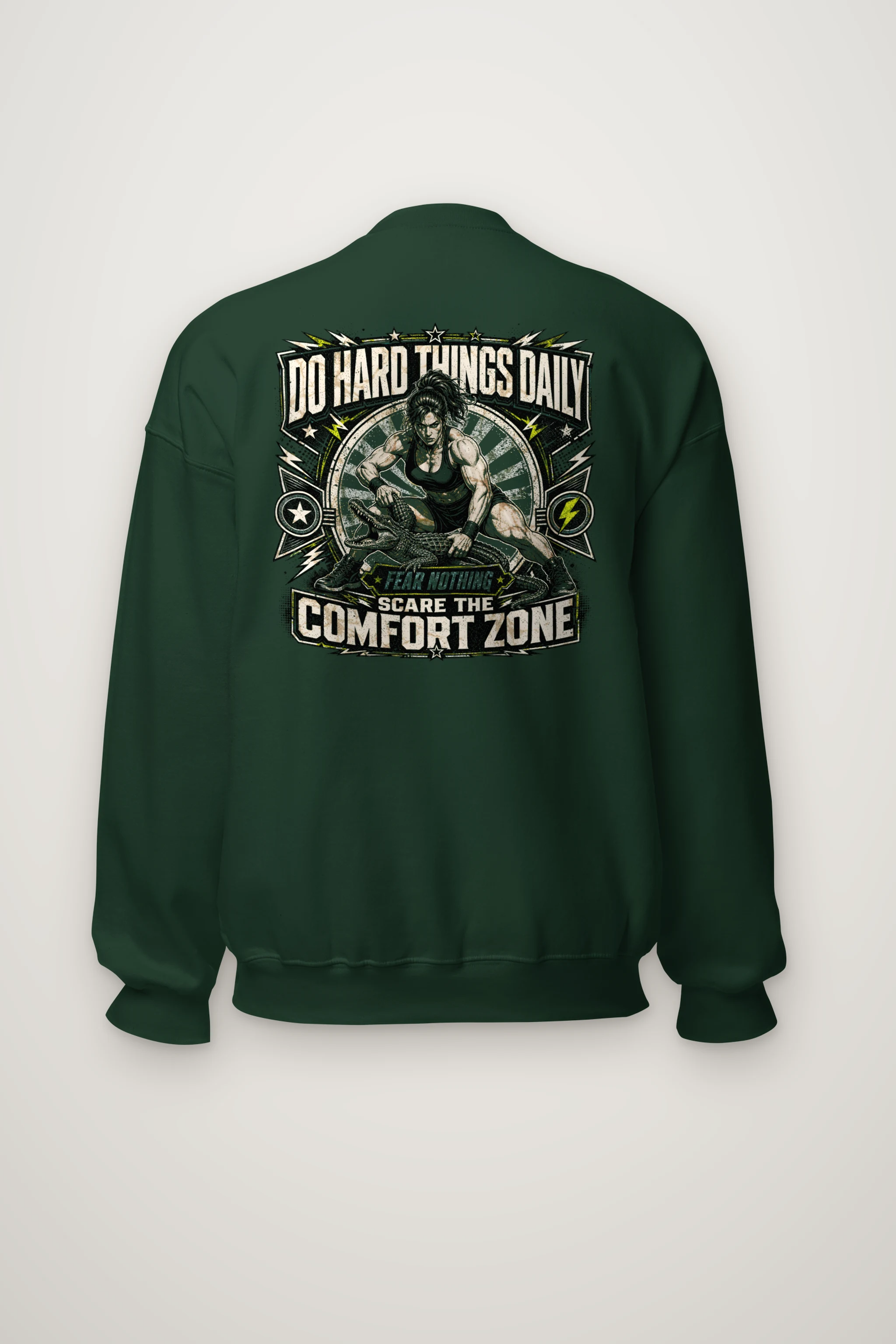 "Do Hard Things Daily" Heavy Blend Unisex Crewneck Sweatshirt