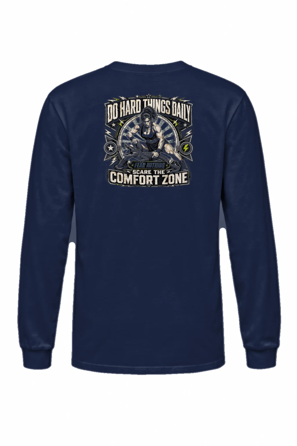 "Do Hard Things Daily" Unisex Longsleeve T-shirt | Gildan 2400