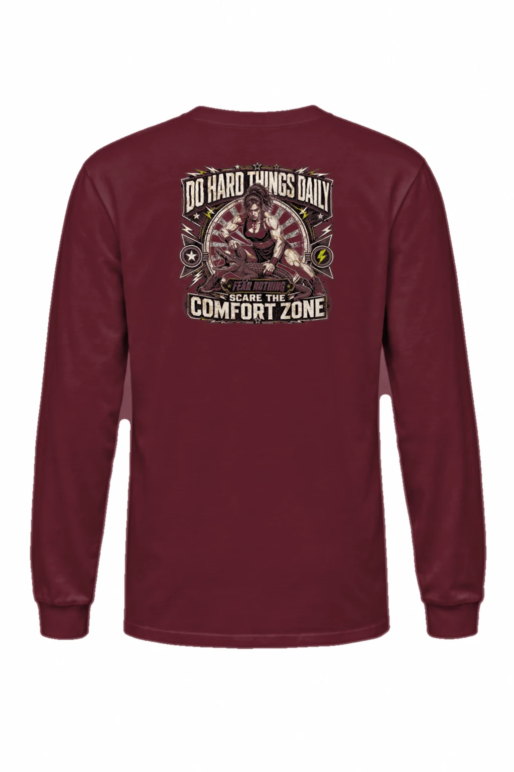 "Do Hard Things Daily" Unisex Longsleeve T-shirt | Gildan 2400