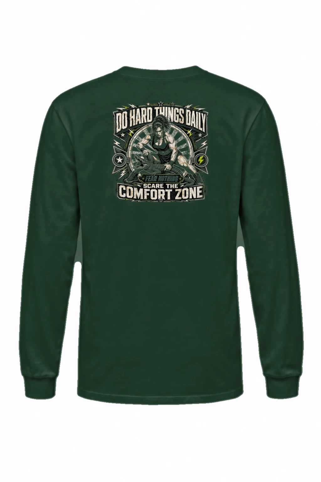 "Do Hard Things Daily" Unisex Longsleeve T-shirt | Gildan 2400