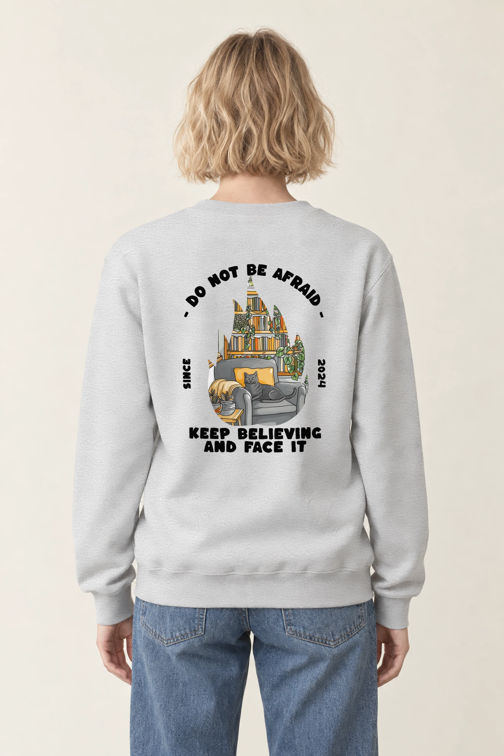 "Do Not Be Afraid" 1 Crewneck Sweatshirt