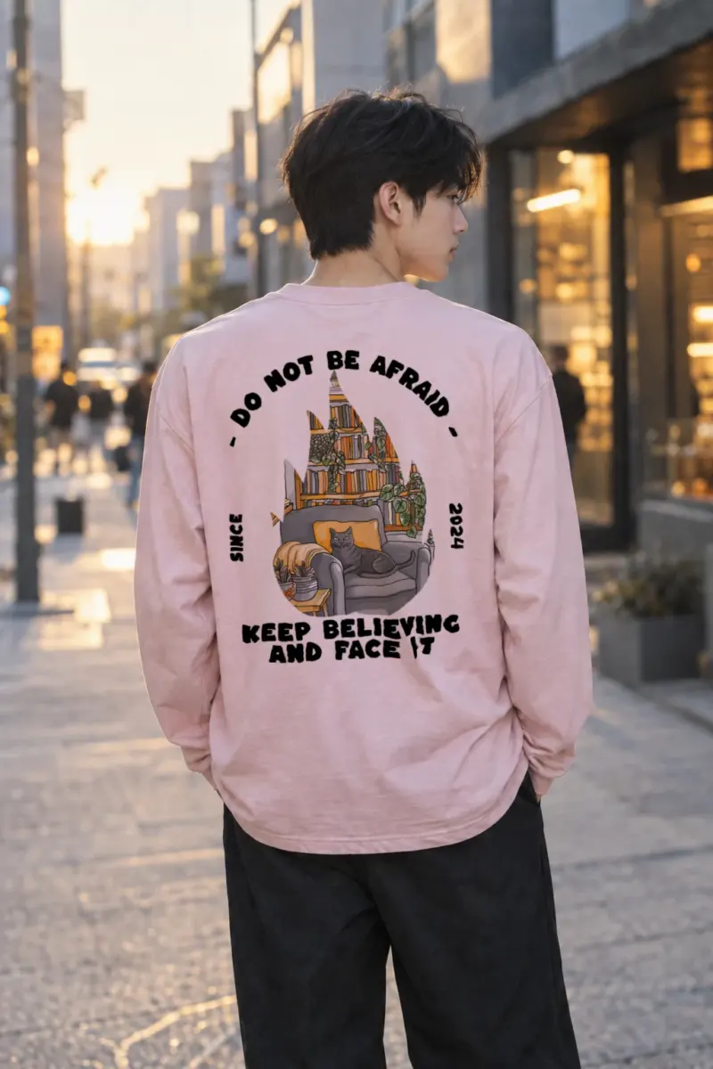 “Do Not Be Afraid” Unisex Longsleeve T-shirt | Gildan 2400