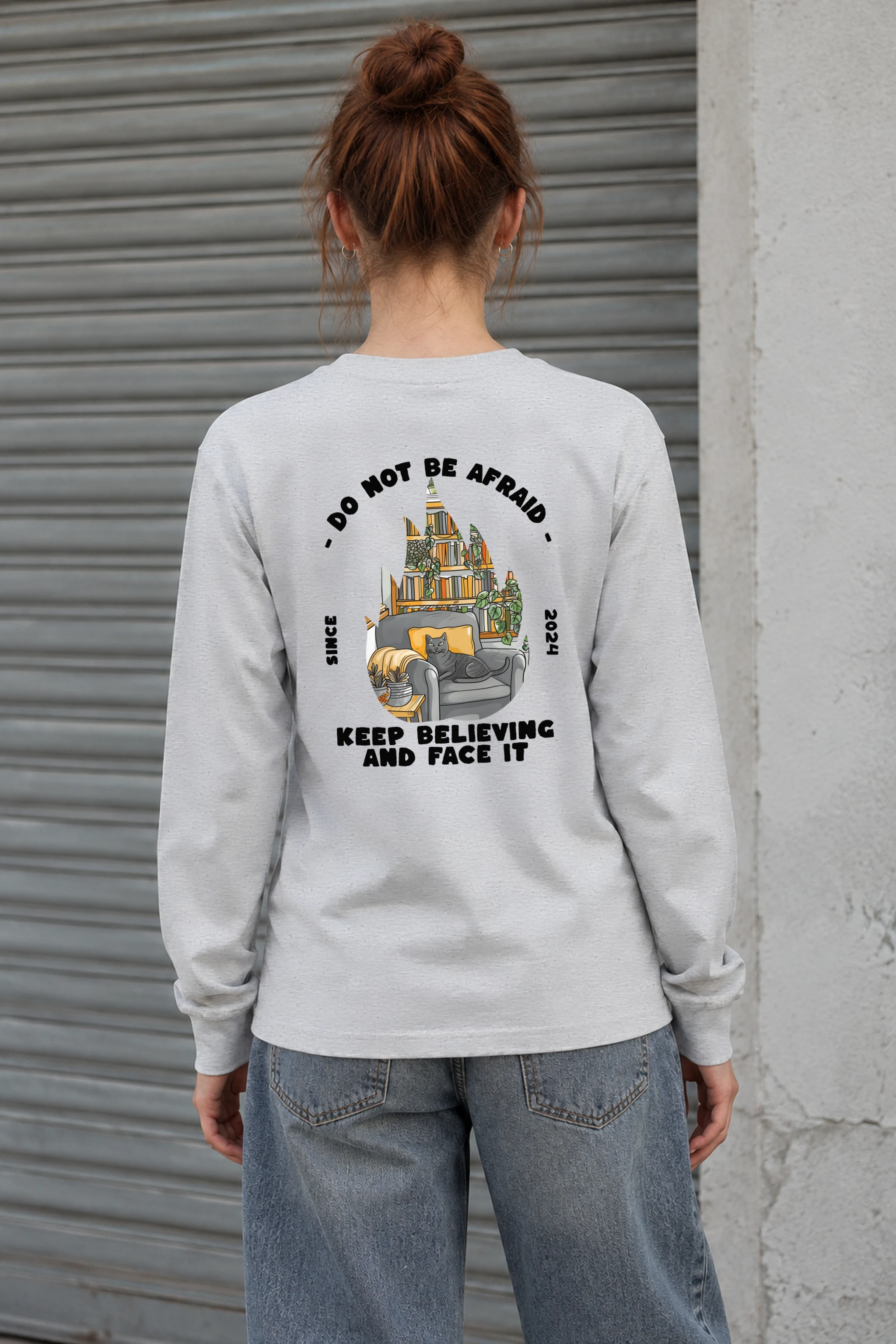 "Do Not Be Afraid" Unisex Longsleeve T-shirt