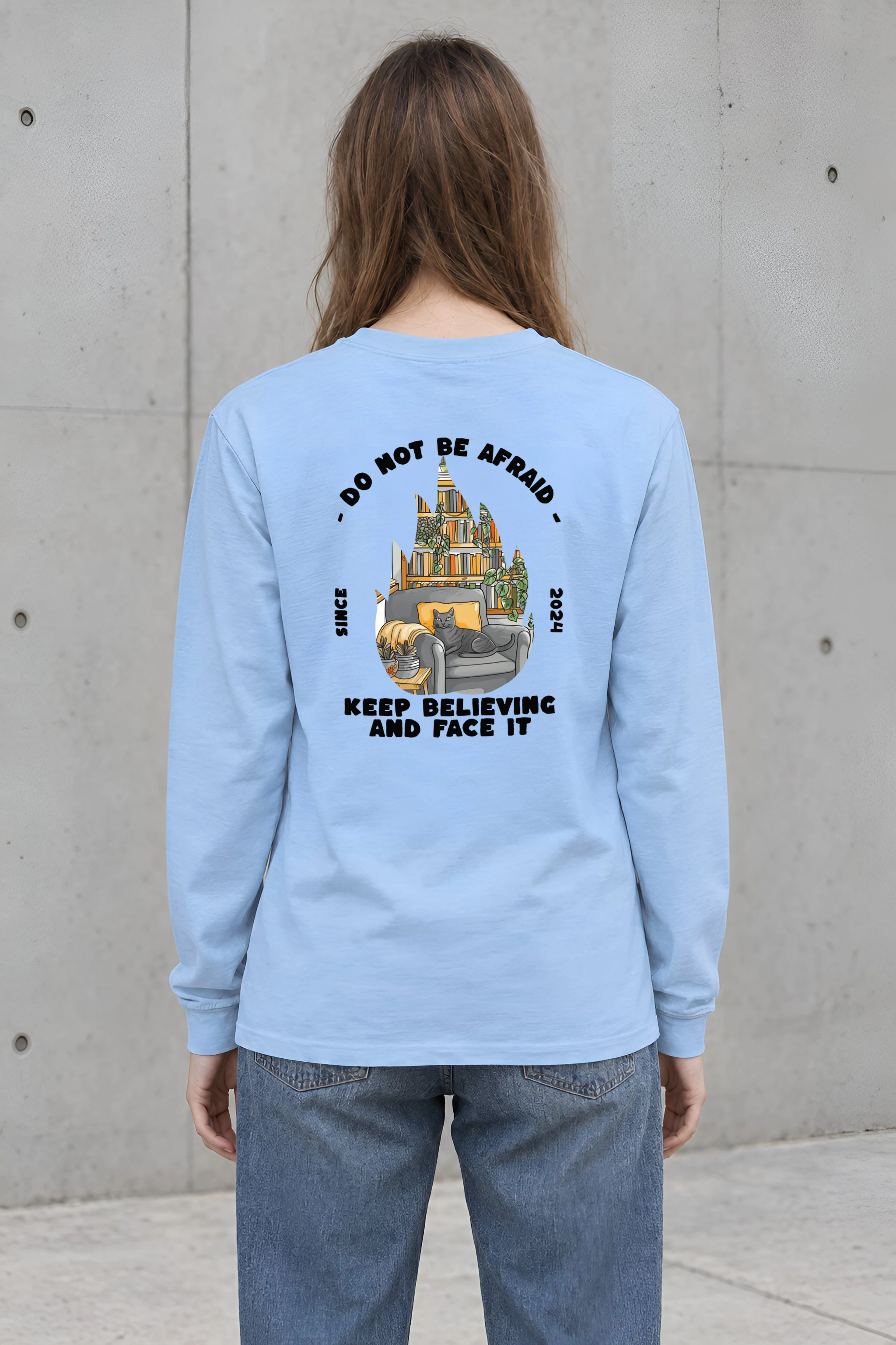 "Do Not Be Afraid" Unisex Longsleeve T-shirt