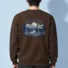"Do Not Pet Bear" Heavy Blend Unisex Crewneck Sweatshirt