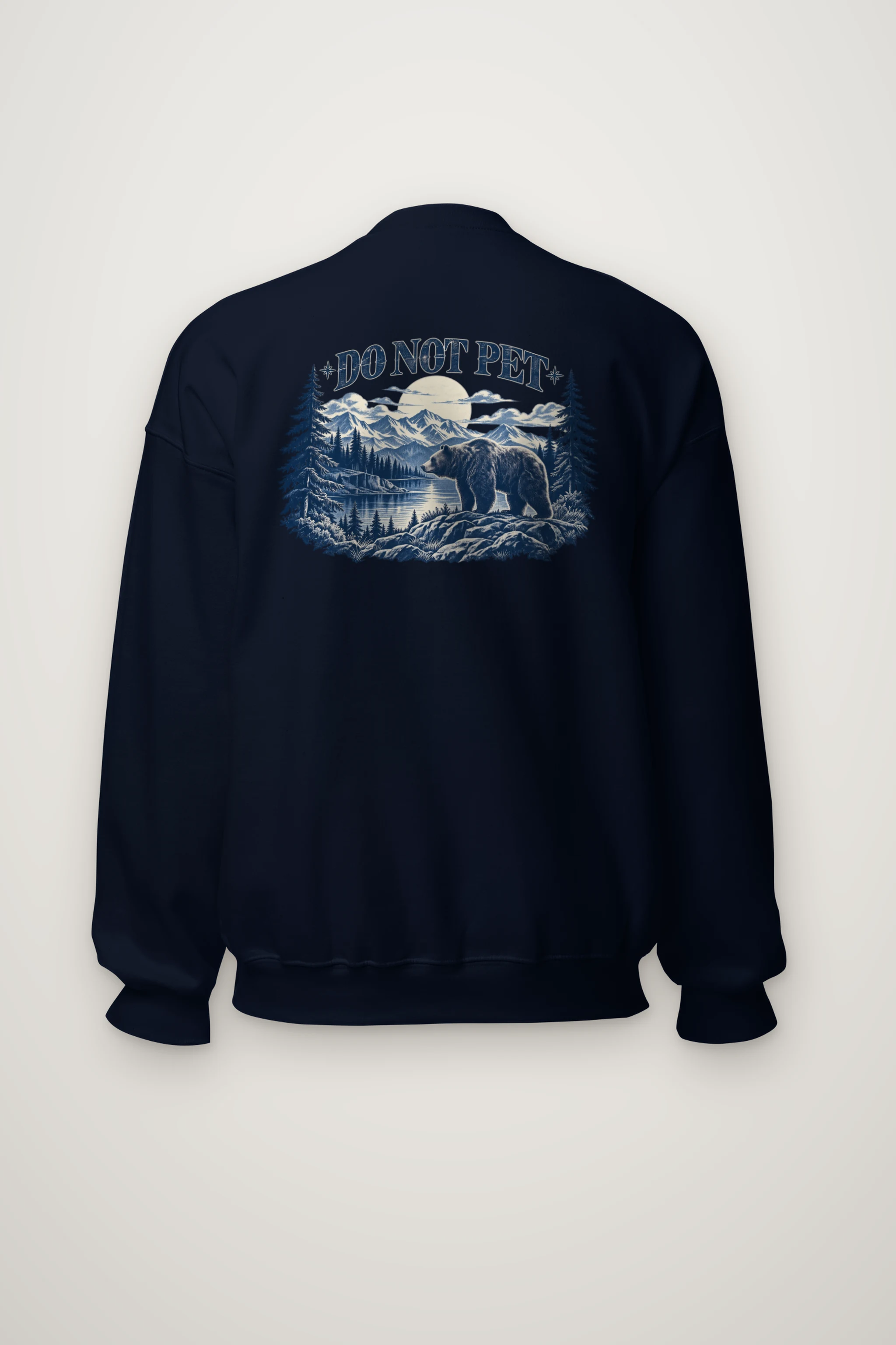"Do Not Pet Bear" Heavy Blend Unisex Crewneck Sweatshirt