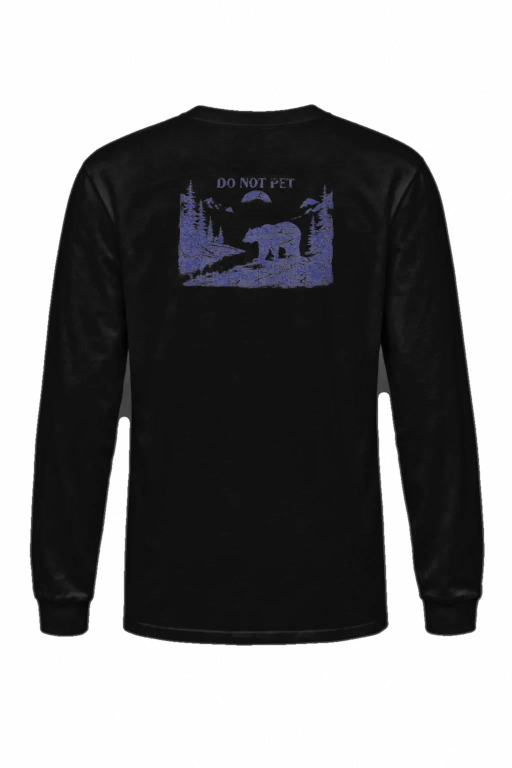 "Do Not Pet Bear" Unisex Longsleeve T-shirt | Gildan 2400