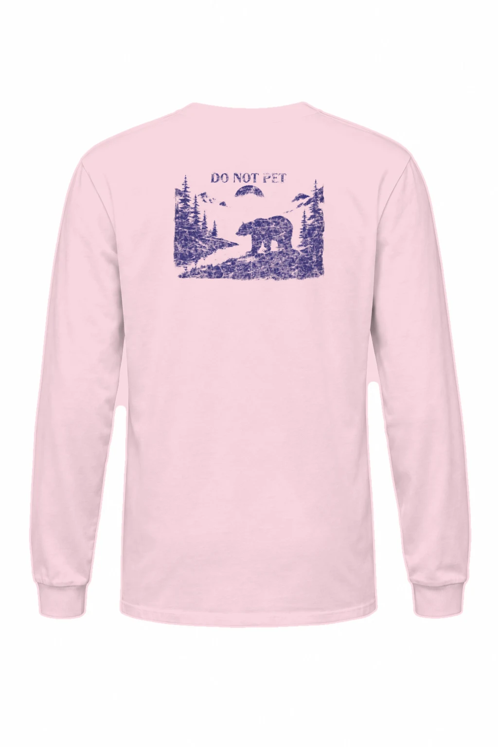 "Do Not Pet Bear" Unisex Longsleeve T-shirt | Gildan 2400