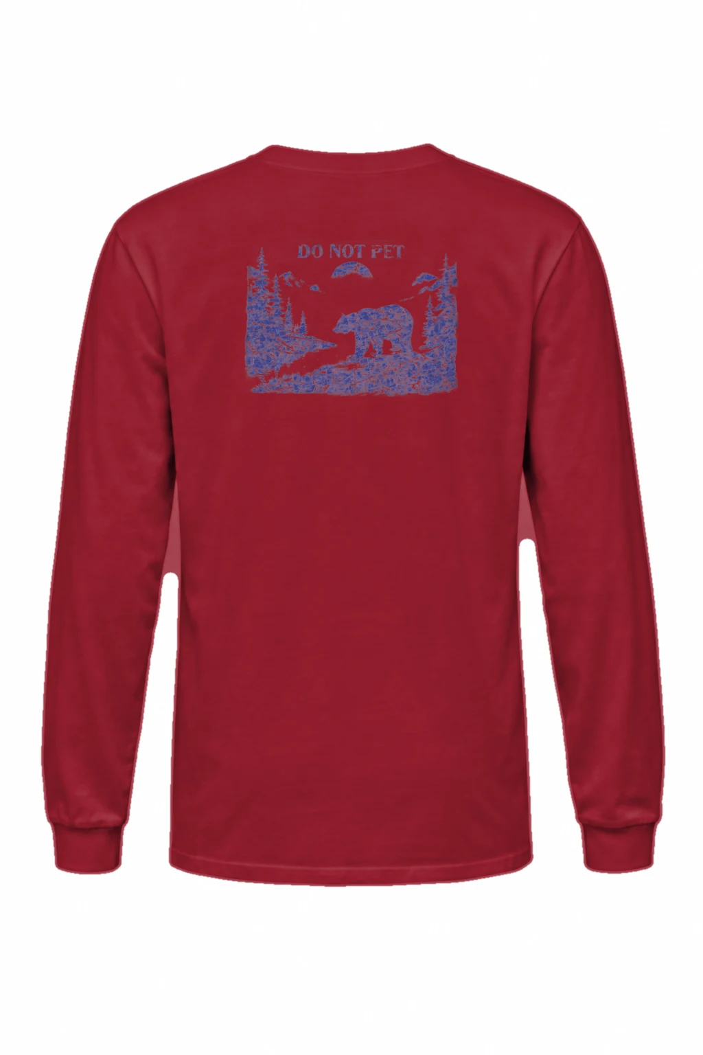 "Do Not Pet Bear" Unisex Longsleeve T-shirt | Gildan 2400