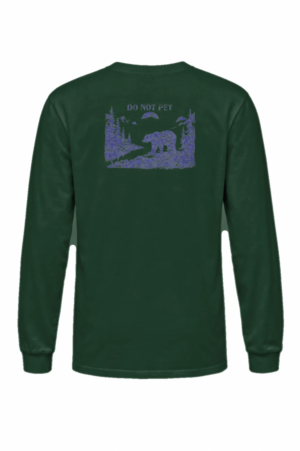 "Do Not Pet Bear" Unisex Longsleeve T-shirt | Gildan 2400