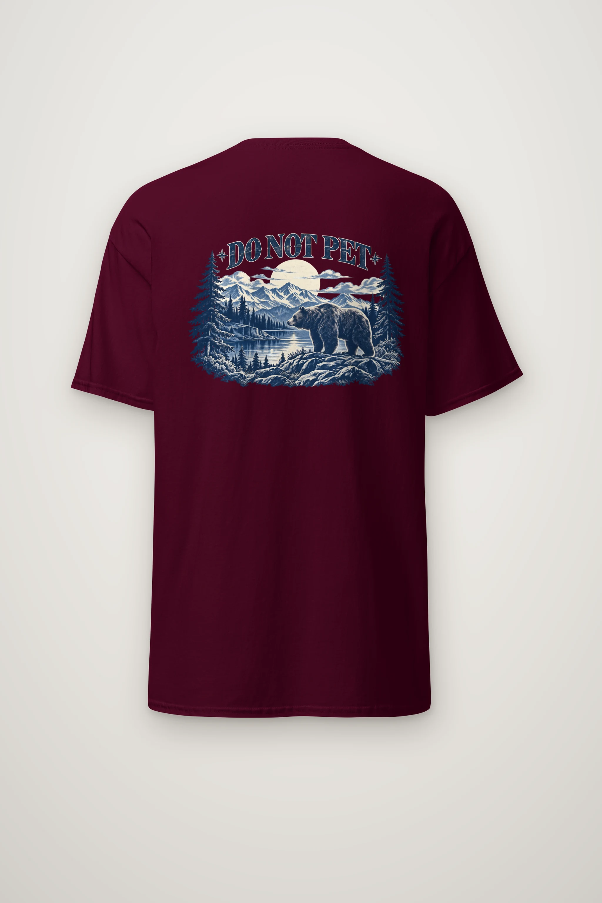 "Do Not Pet" Heavyweight Unisex Crewneck T-shirt