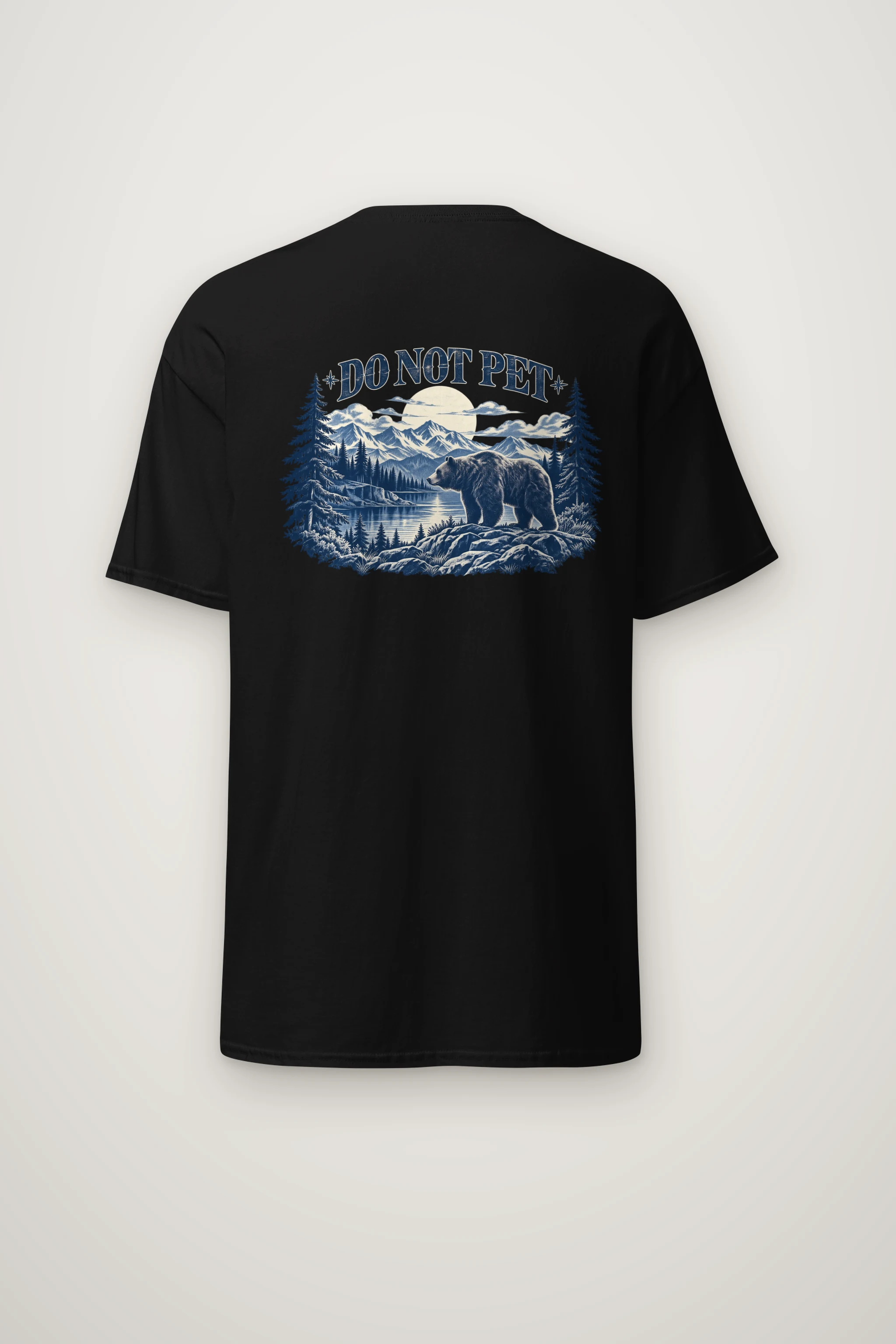 "Do Not Pet" Heavyweight Unisex Crewneck T-shirt