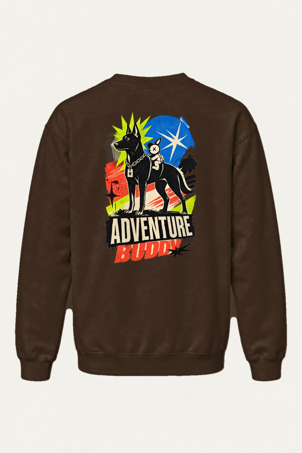 "Doberman Street Pals" Heavy Blend Unisex Crewneck Sweatshirt | Gildan 18000