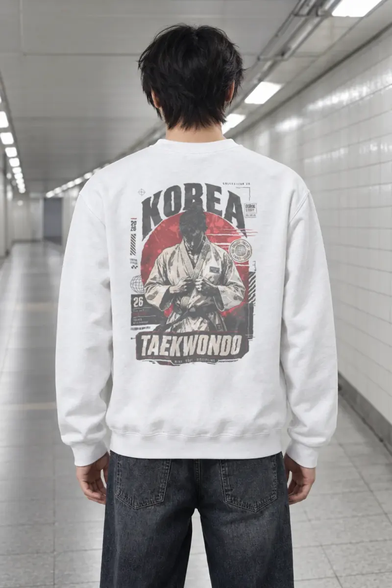 "Dobok Study" Heavy Blend Unisex Crewneck Sweatshirt