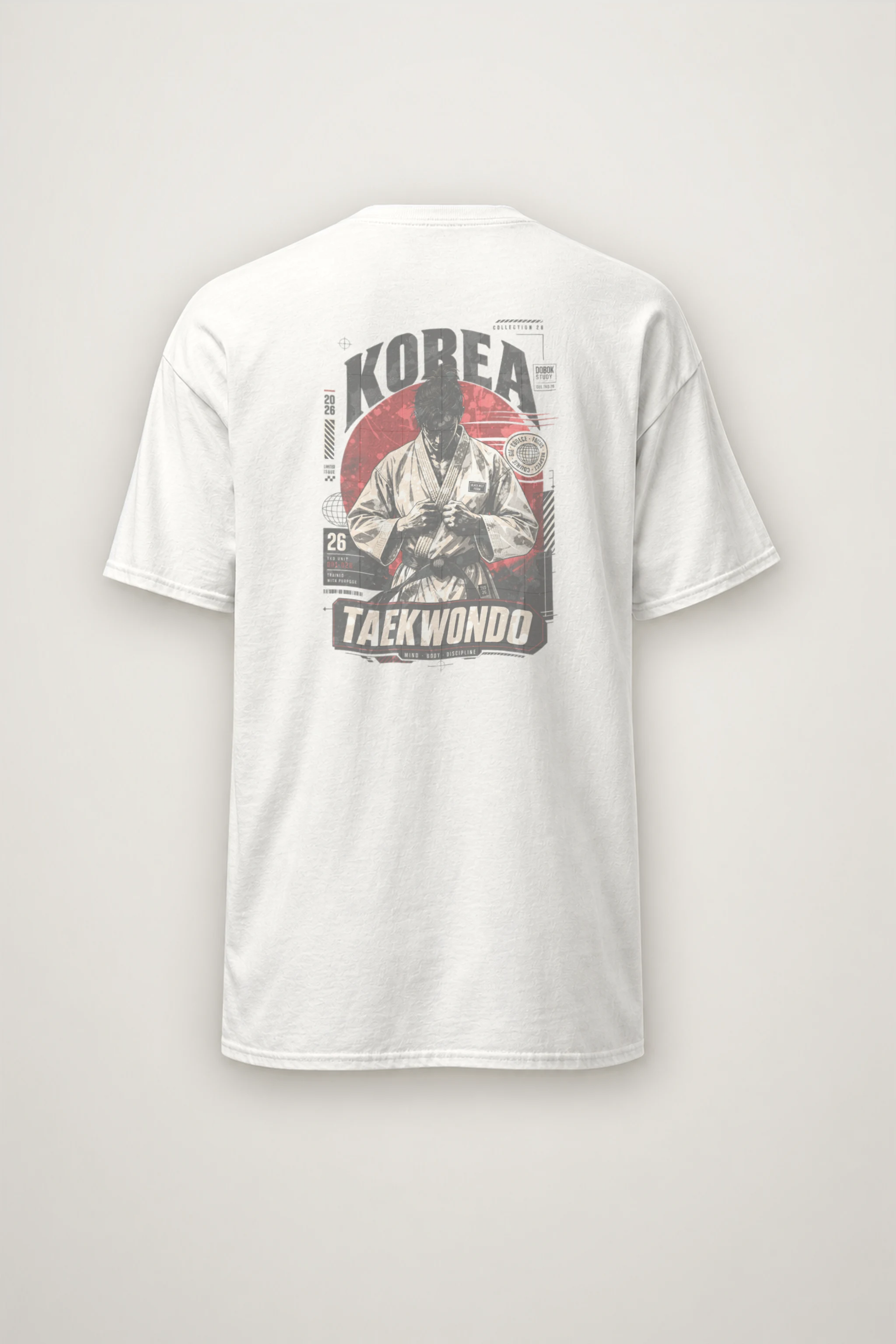 "Dobok Study" Heavyweight Unisex Crewneck T-shirt