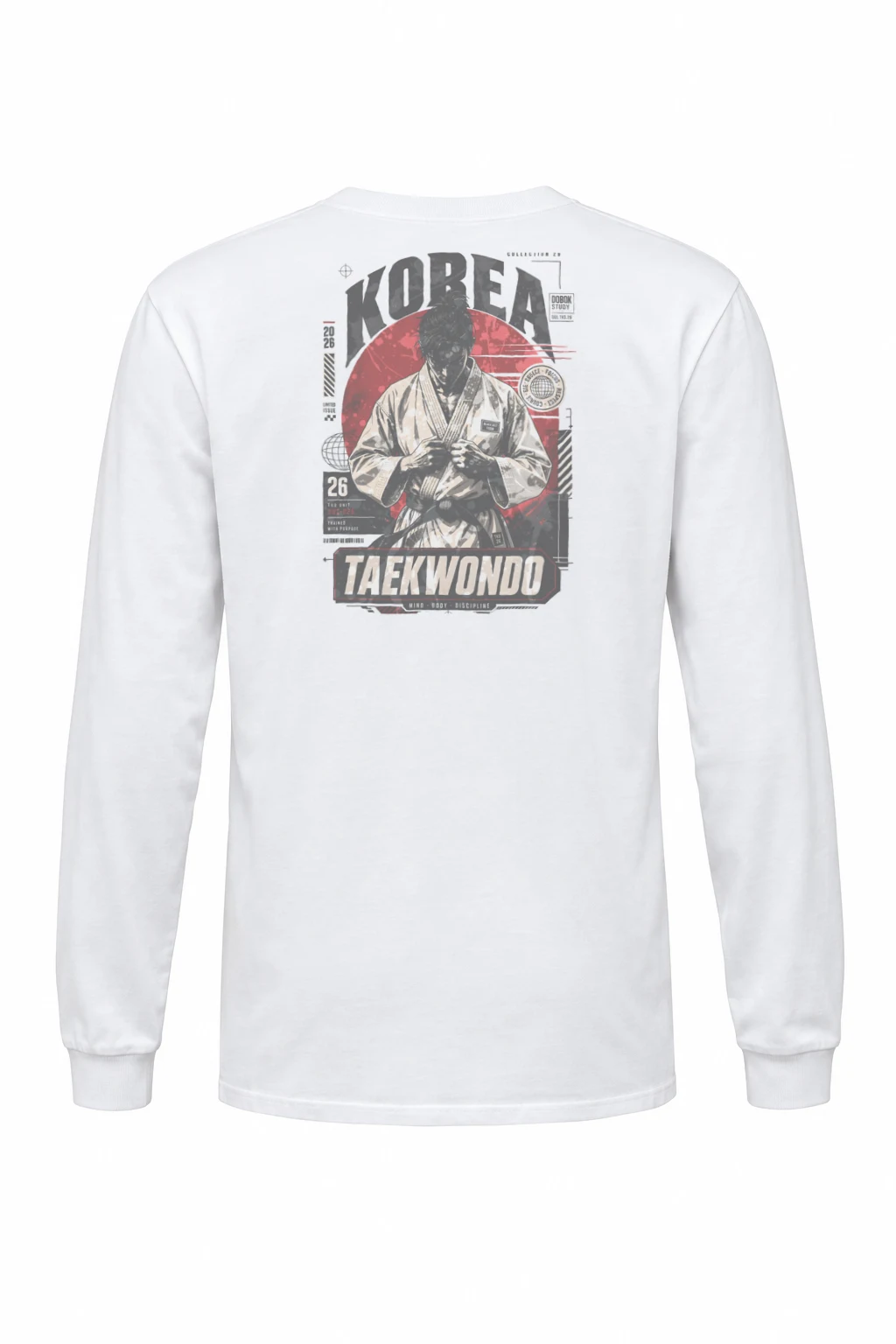 "Dobok Study" Unisex Longsleeve T-shirt | Gildan 2400