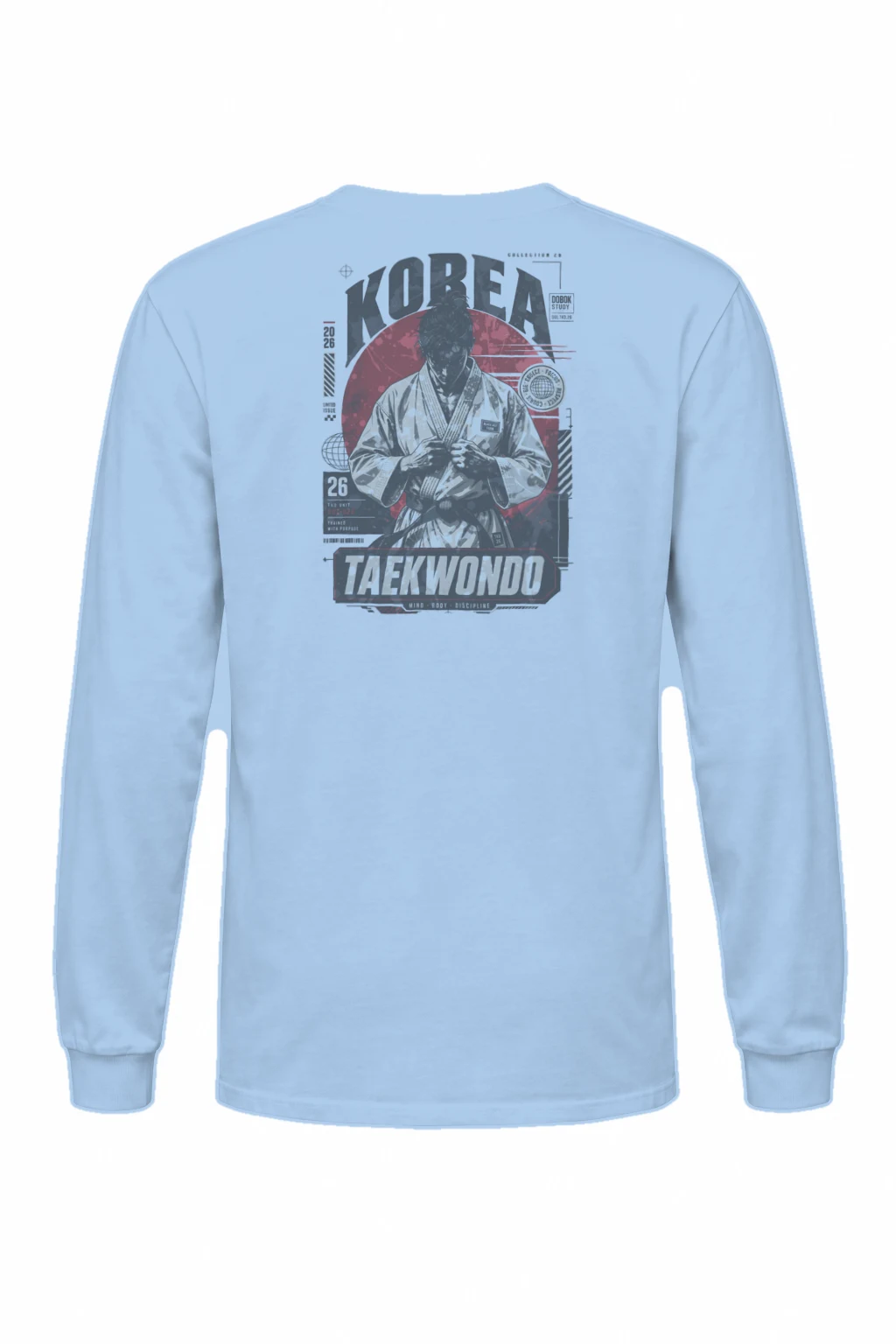 "Dobok Study" Unisex Longsleeve T-shirt | Gildan 2400