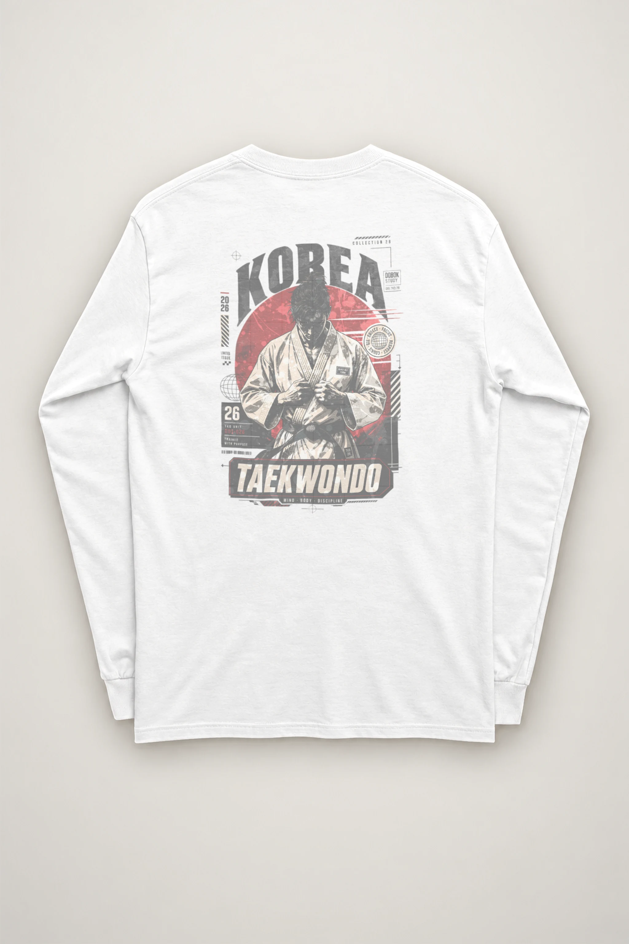 "Dobok Study" Unisex Longsleeve T-shirt
