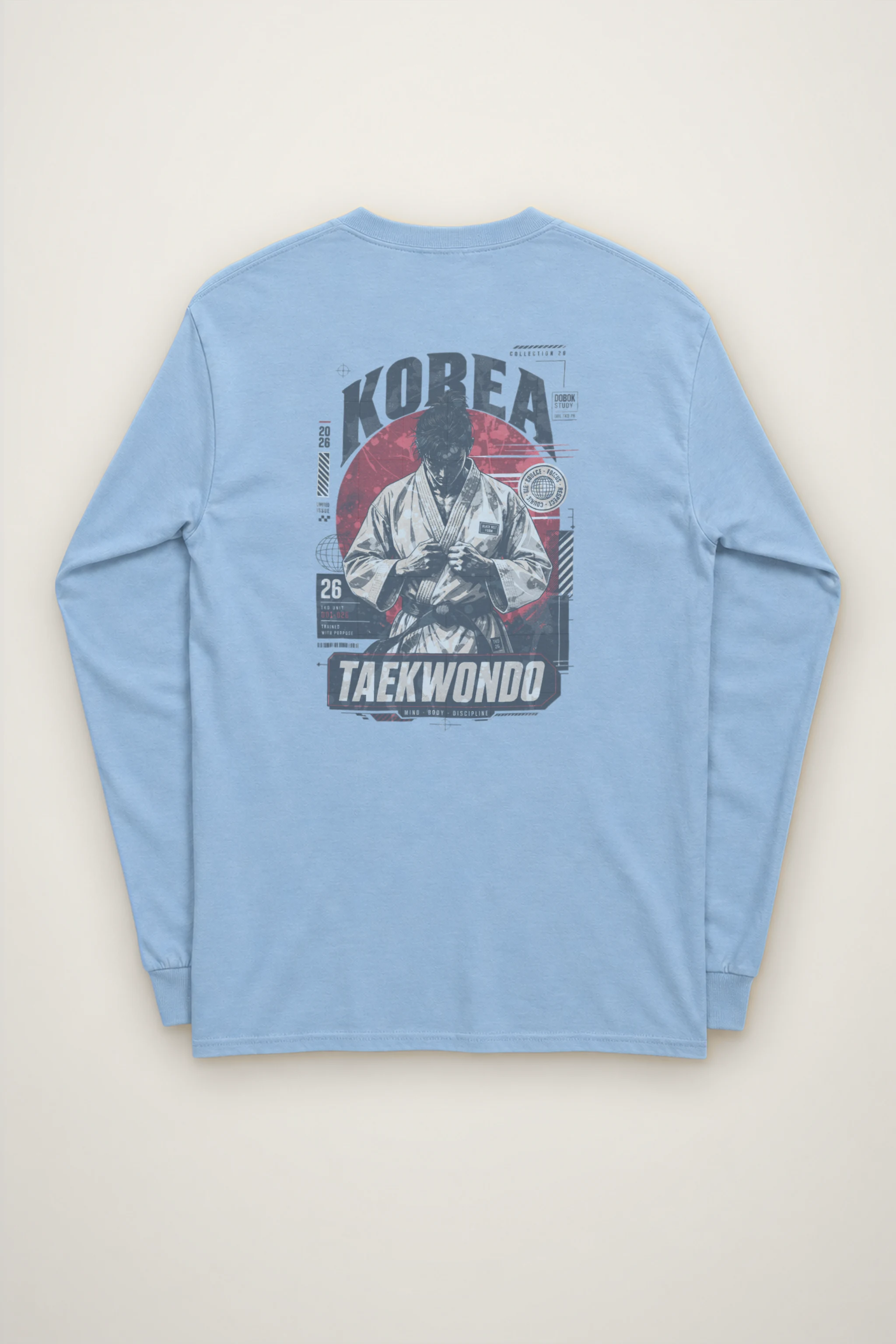 "Dobok Study" Unisex Longsleeve T-shirt