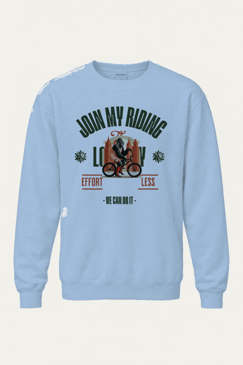 "Doin' My Riding" Heavy Blend Unisex Crewneck Sweatshirt | Gildan 18000