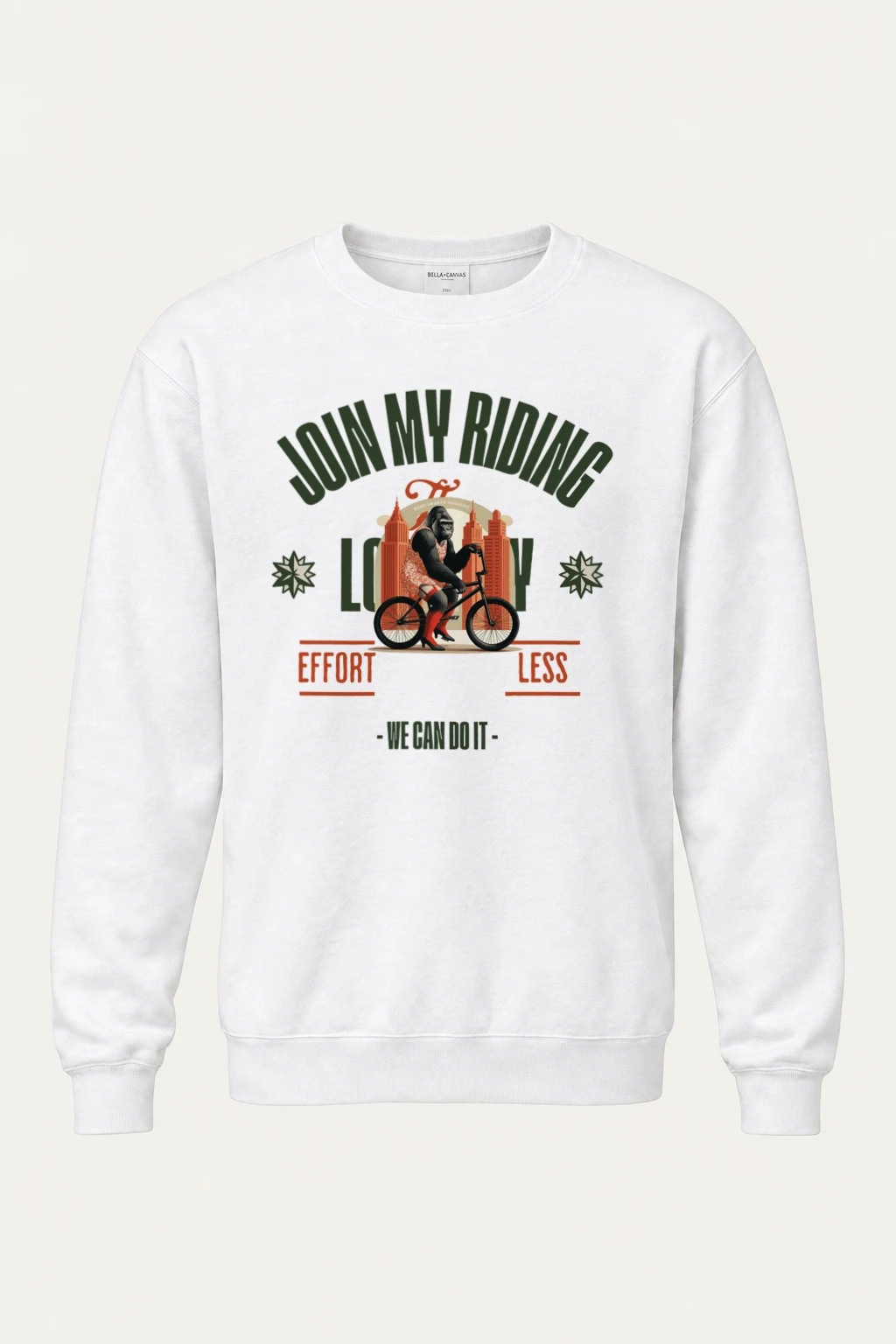 "Doin' My Riding" Heavy Blend Unisex Crewneck Sweatshirt | Gildan 18000