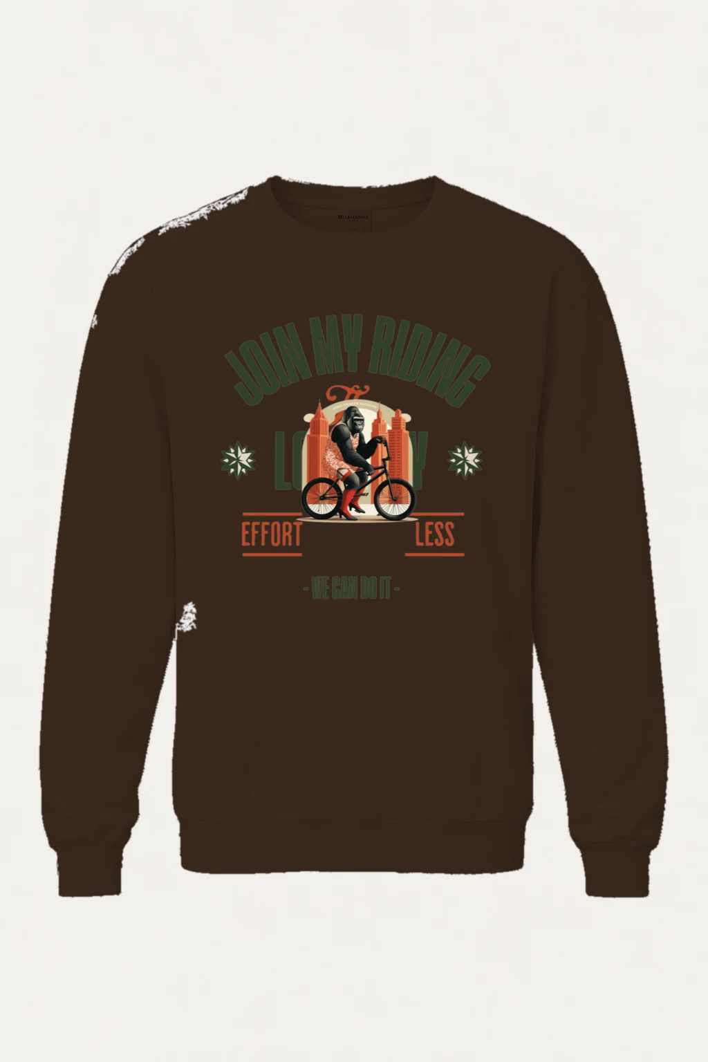 "Doin' My Riding" Heavy Blend Unisex Crewneck Sweatshirt | Gildan 18000