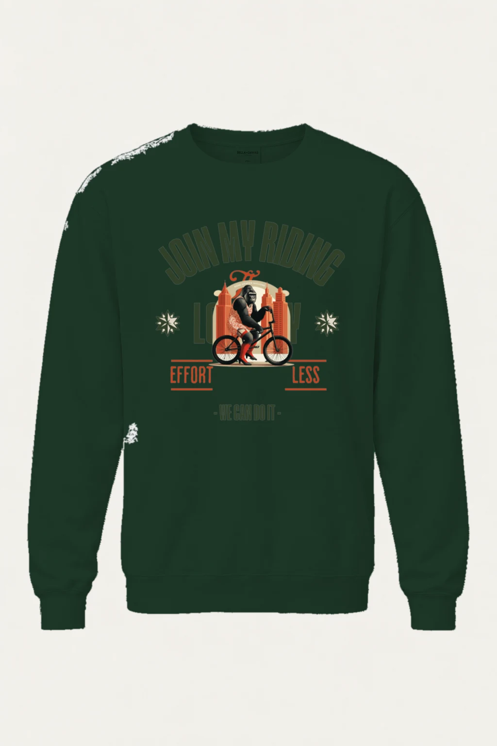 "Doin' My Riding" Heavy Blend Unisex Crewneck Sweatshirt | Gildan 18000