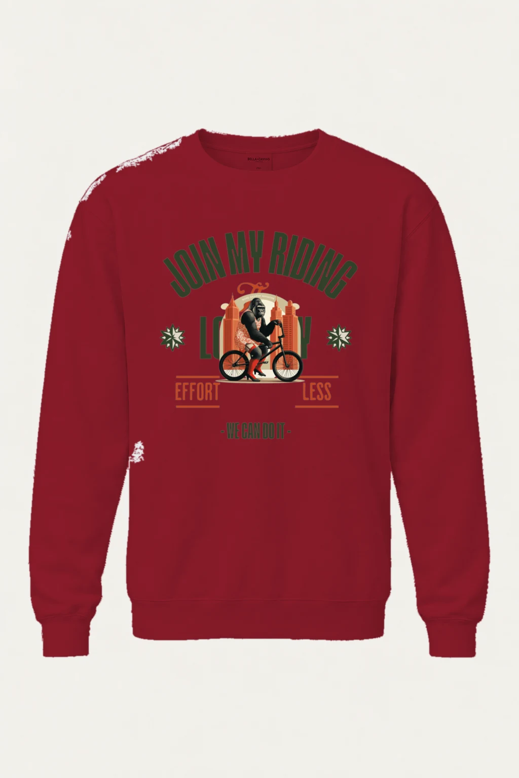 "Doin' My Riding" Heavy Blend Unisex Crewneck Sweatshirt | Gildan 18000