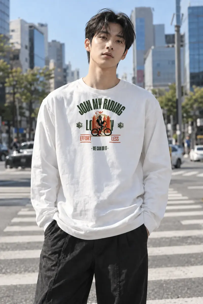 "Doin' My Riding" Unisex Longsleeve T-shirt | Gildan 2400
