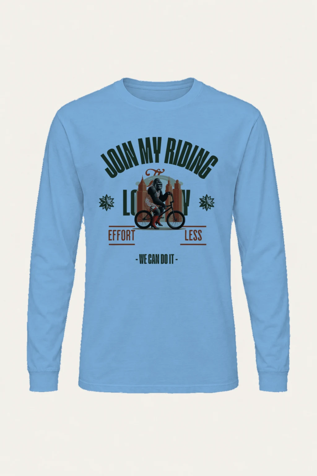 "Doin' My Riding" Unisex Longsleeve T-shirt | Gildan 2400