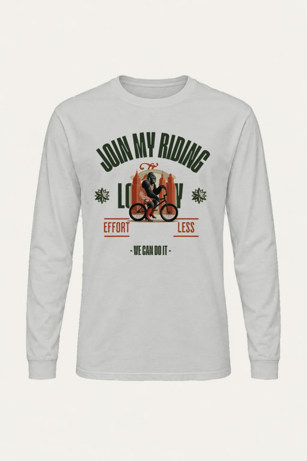 "Doin' My Riding" Unisex Longsleeve T-shirt | Gildan 2400
