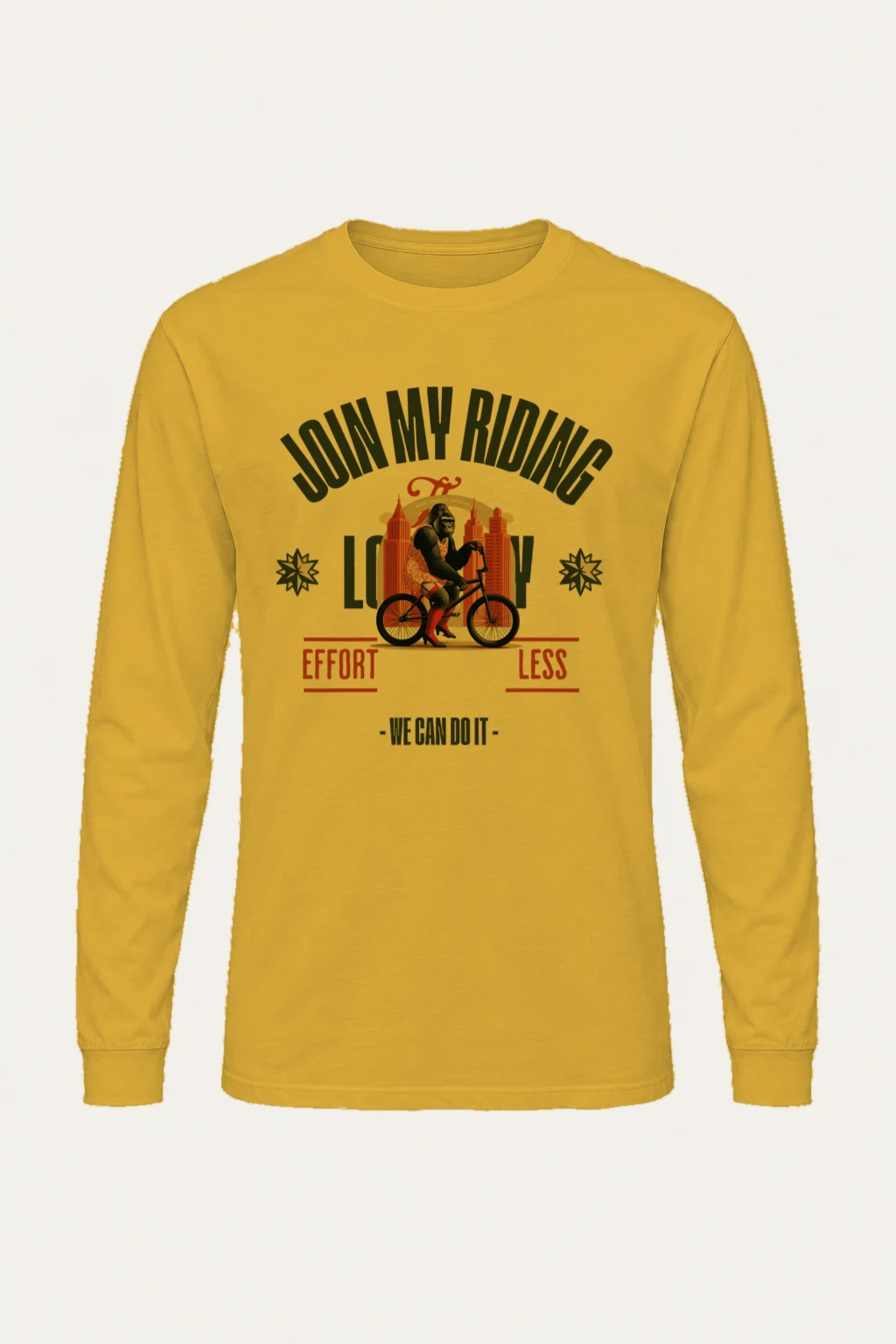 "Doin' My Riding" Unisex Longsleeve T-shirt | Gildan 2400