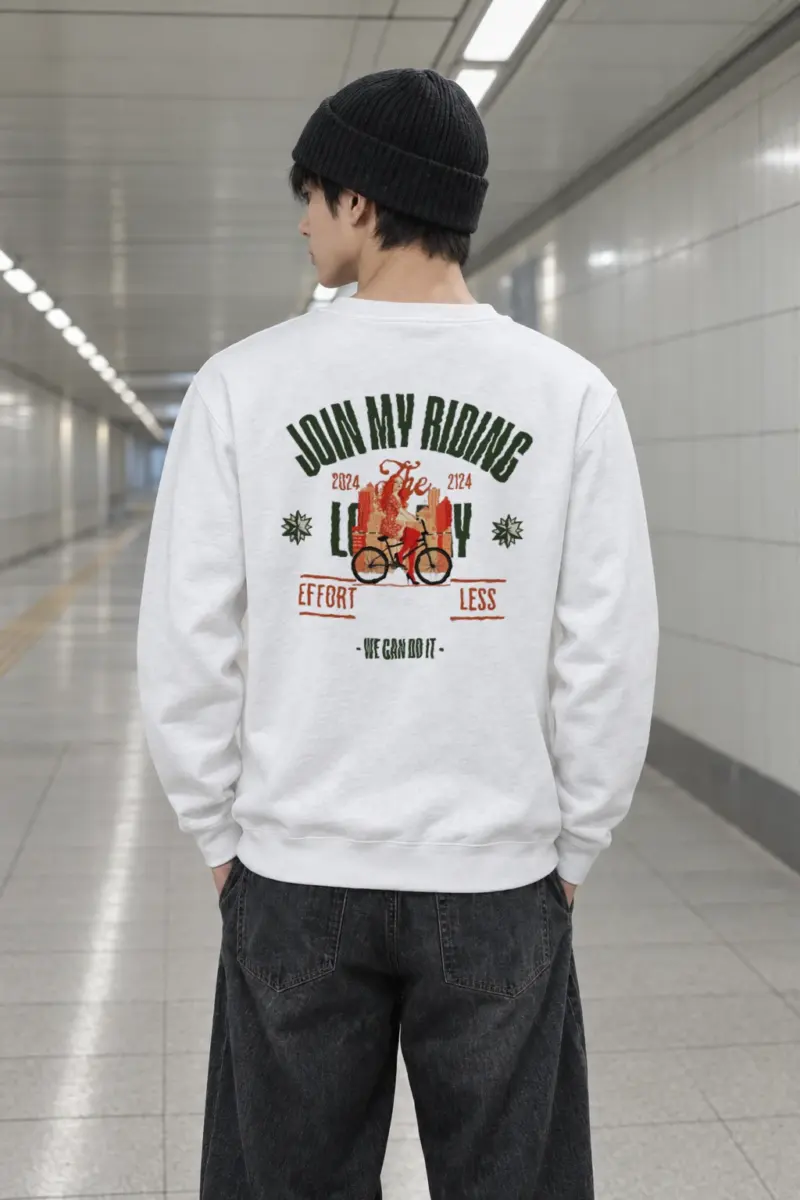 "Doing My Riding" Heavy Blend Unisex Crewneck Sweatshirt