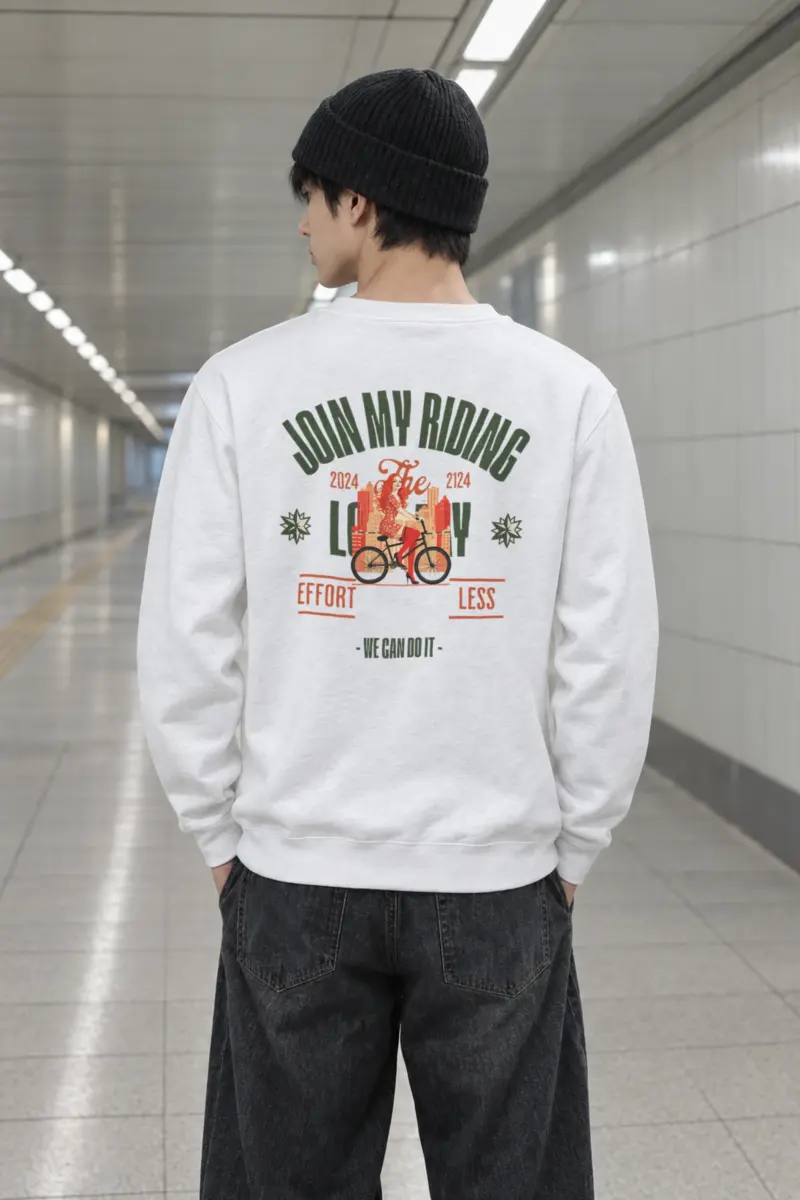 "Doing My Riding" Heavy Blend Unisex Crewneck Sweatshirt