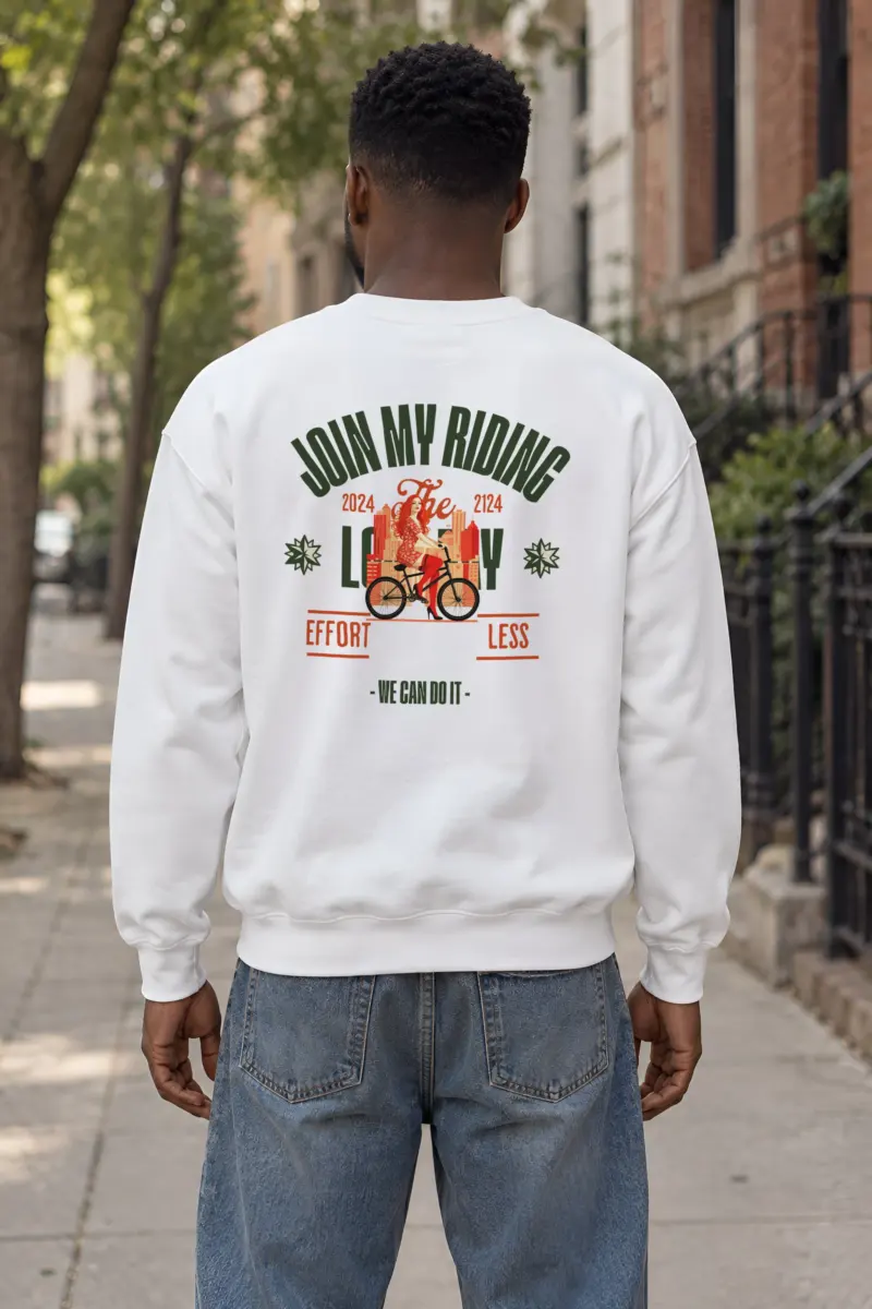 "Doing My Riding" Heavy Blend Unisex Crewneck Sweatshirt