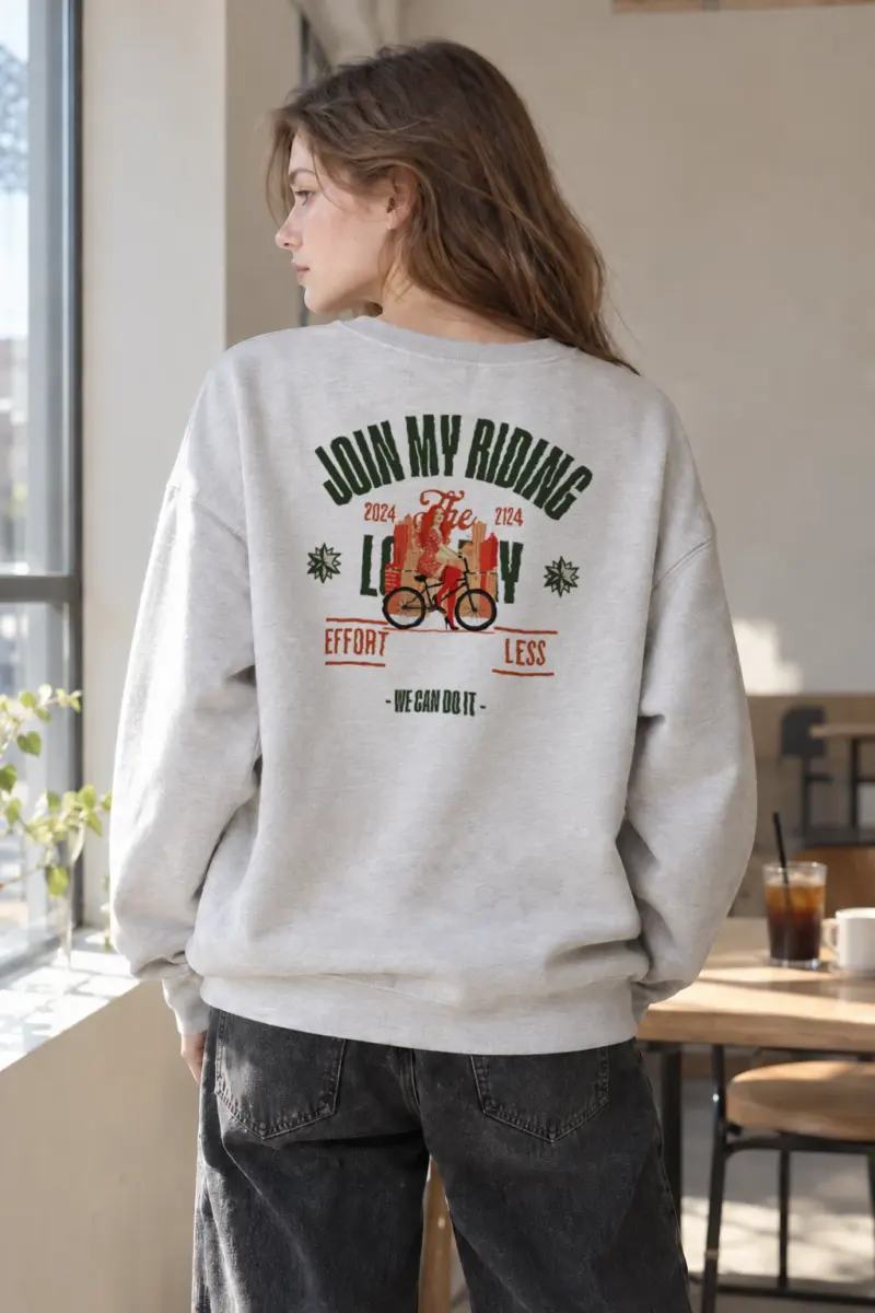"Doing My Riding" Heavy Blend Unisex Crewneck Sweatshirt | Gildan 18000