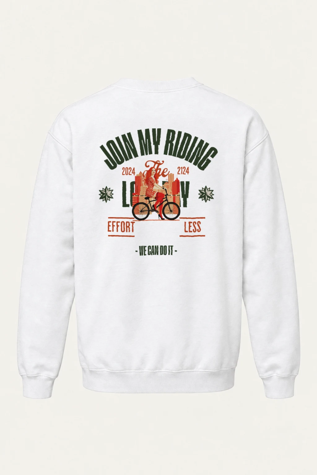 "Doing My Riding" Heavy Blend Unisex Crewneck Sweatshirt | Gildan 18000