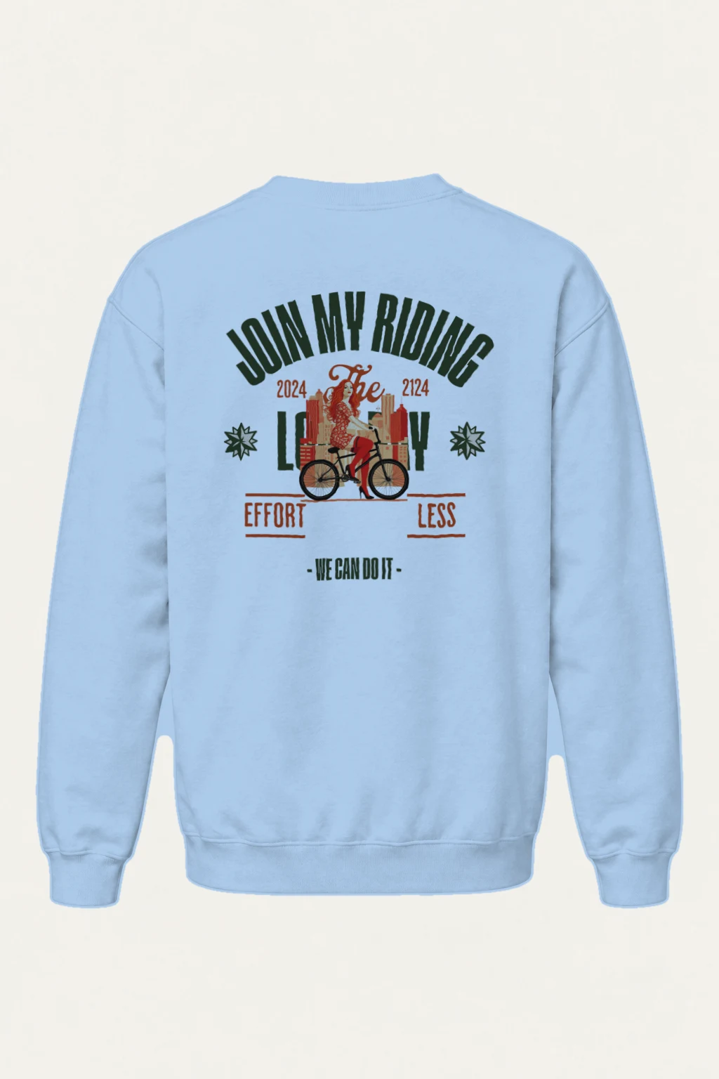 "Doing My Riding" Heavy Blend Unisex Crewneck Sweatshirt | Gildan 18000