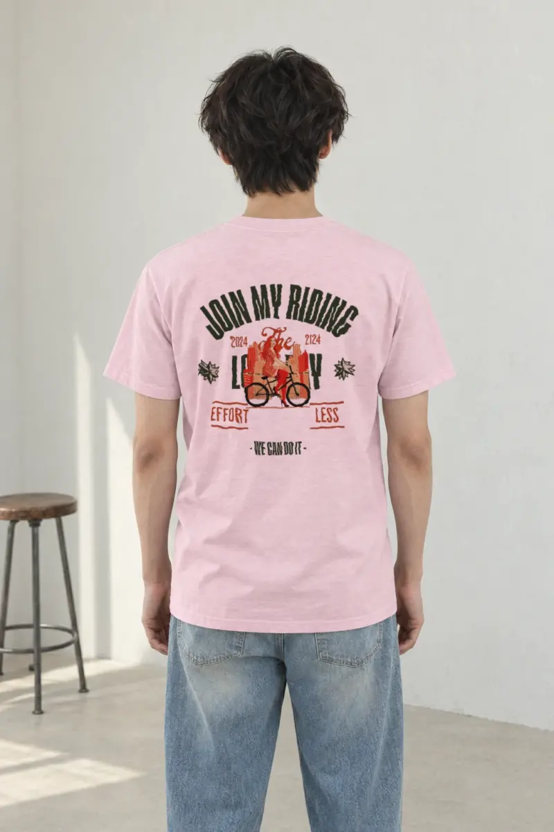 "Doing My Riding" Heavyweight Unisex Crewneck T-shirt