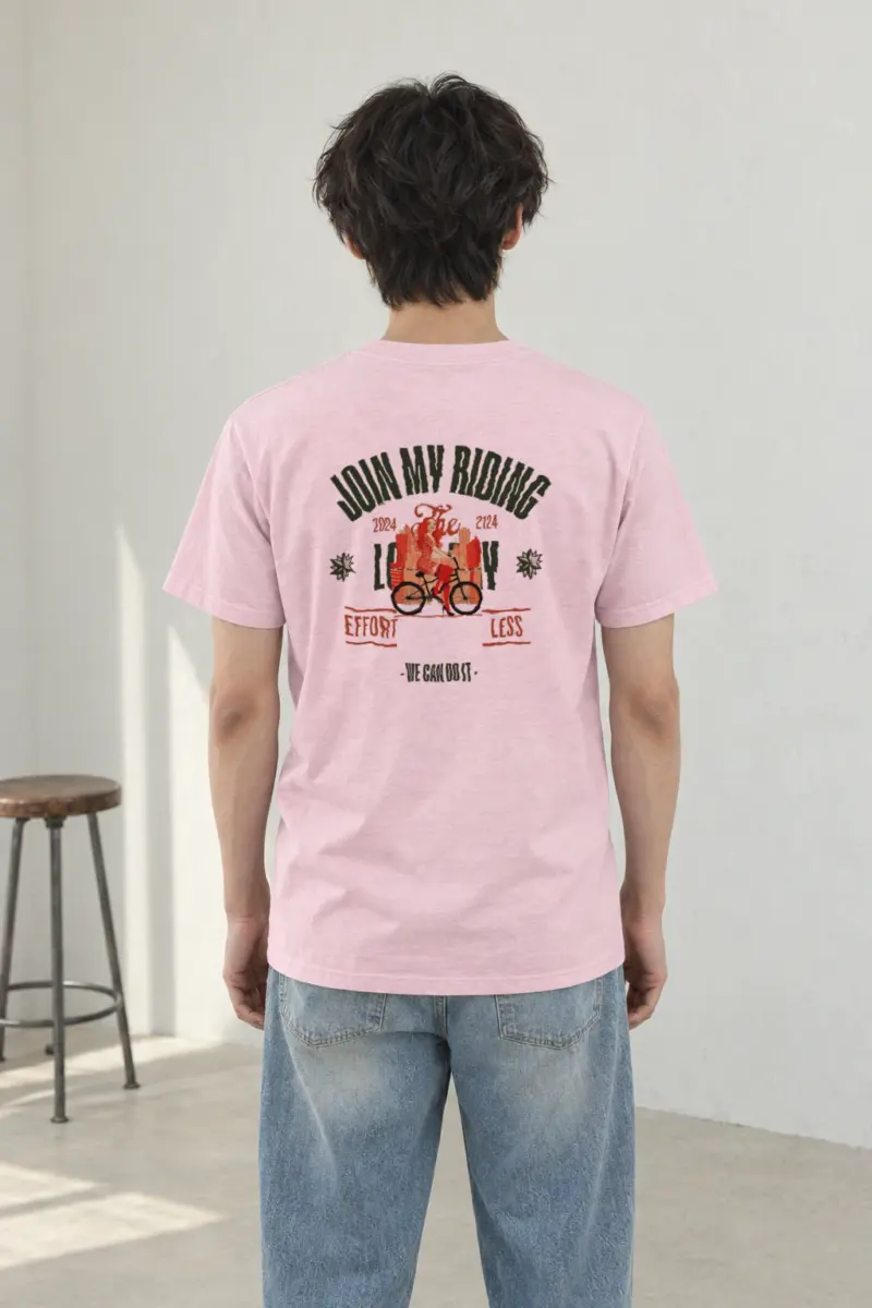 "Doing My Riding" Heavyweight Unisex Crewneck T-shirt