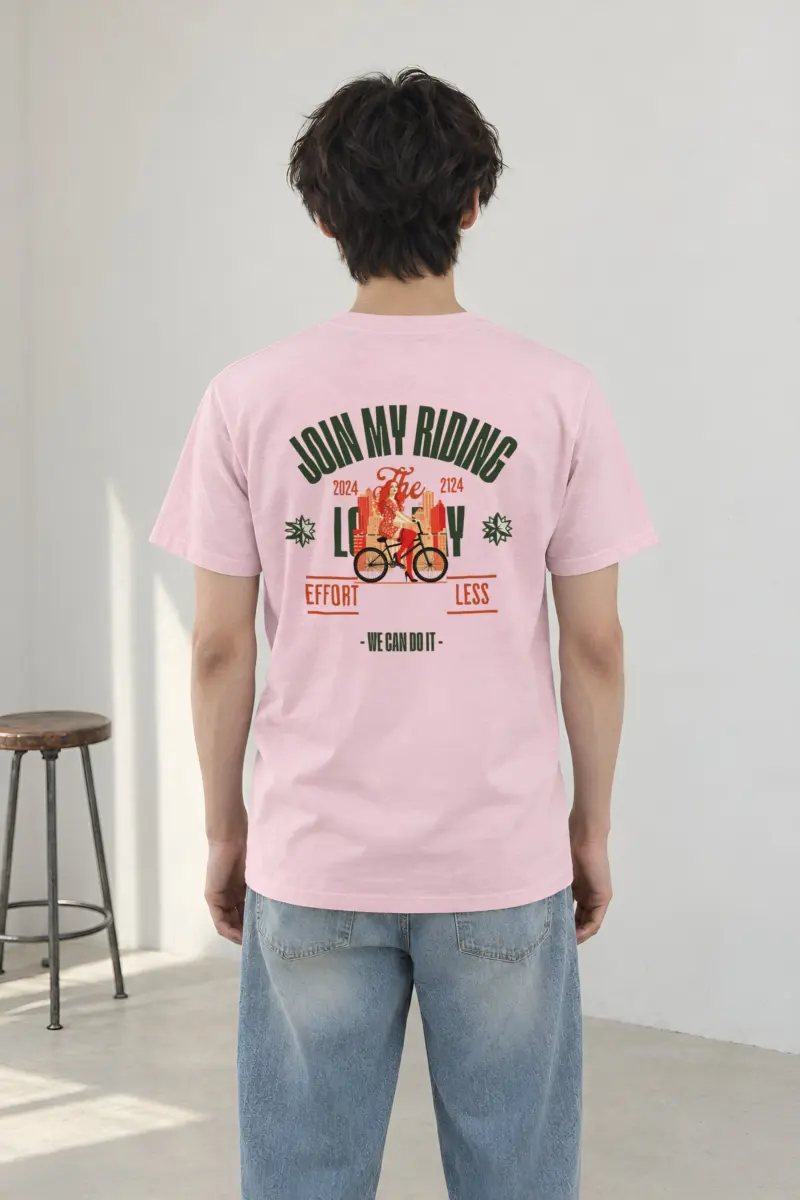"Doing My Riding" Heavyweight Unisex Crewneck T-shirt