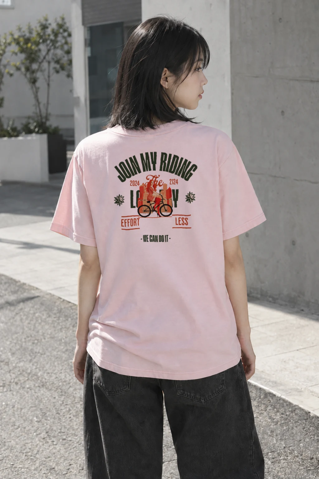"Doing My Riding" Heavyweight Unisex Crewneck T-shirt | Gildan 5000