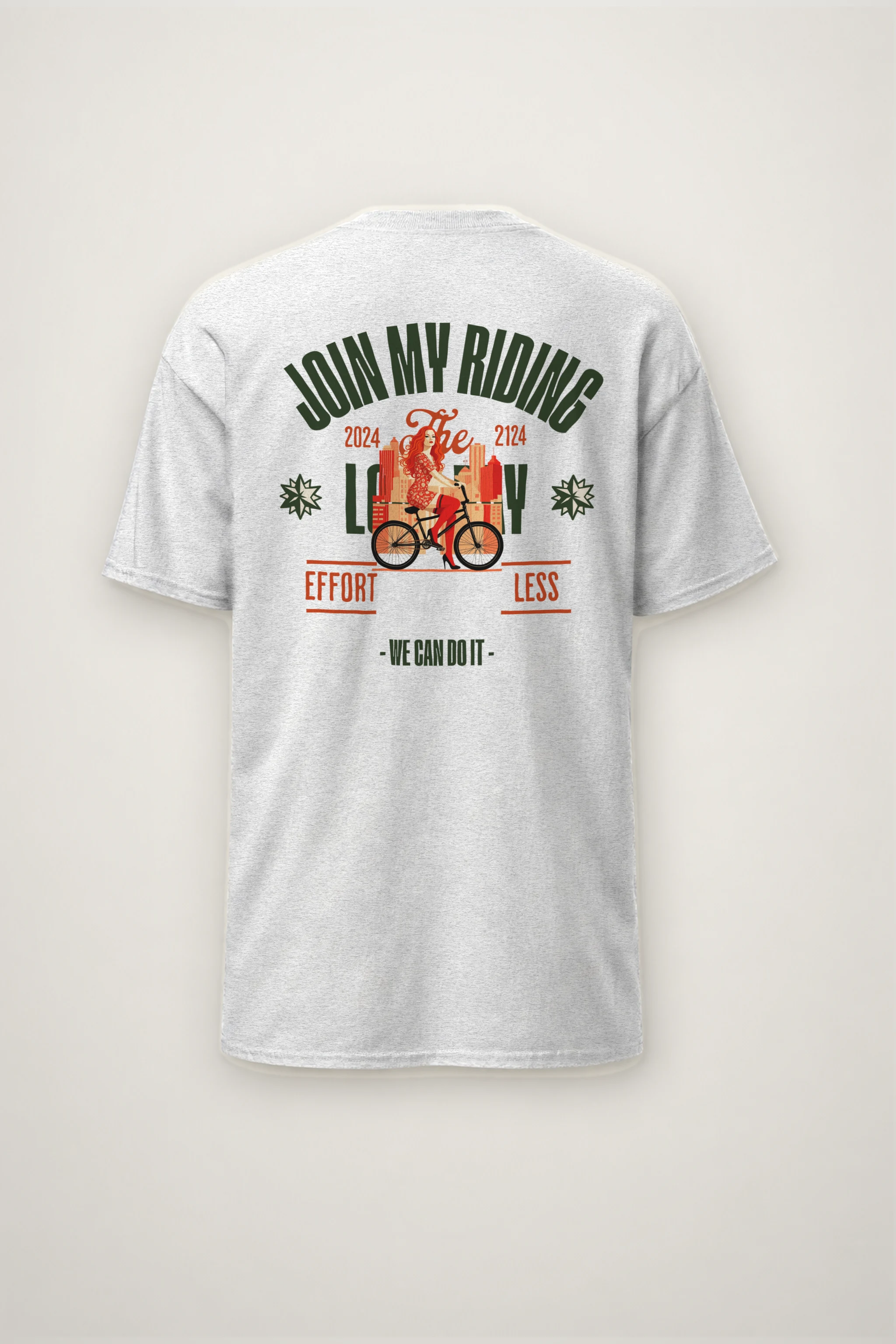 "Doing My Riding" Heavyweight Unisex Crewneck T-shirt