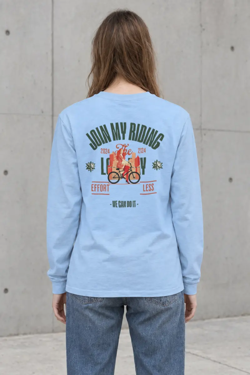 "Doing My Riding" Unisex Longsleeve T-shirt