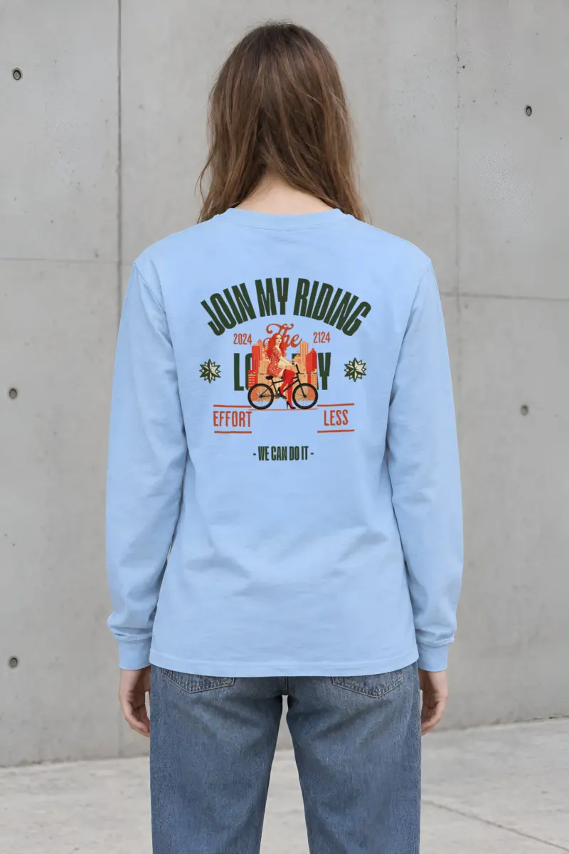 "Doing My Riding" Unisex Longsleeve T-shirt