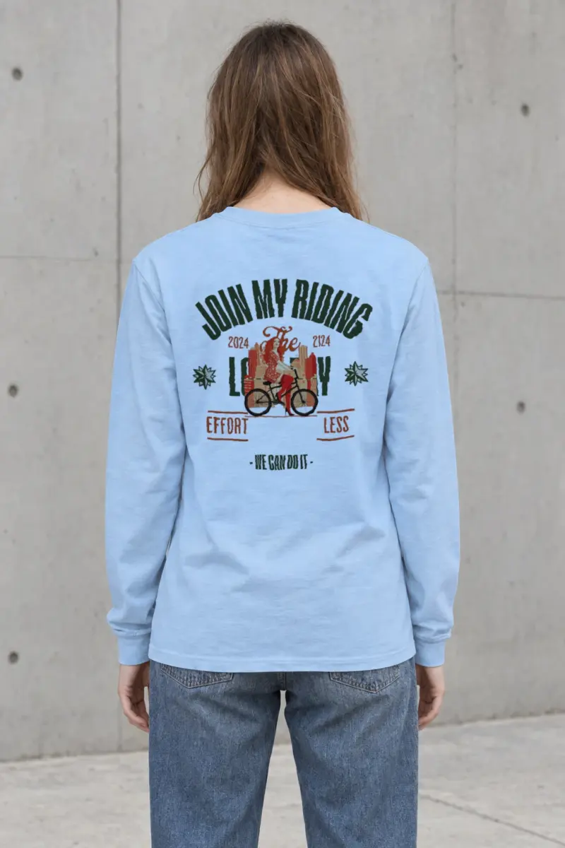 "Doing My Riding" Unisex Longsleeve T-shirt