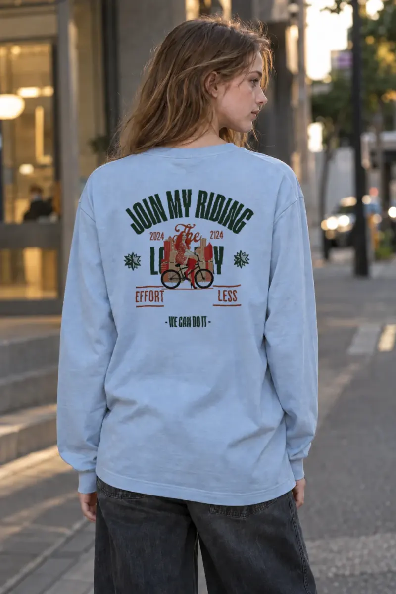 "Doing My Riding" Unisex Longsleeve T-shirt | Gildan 2400