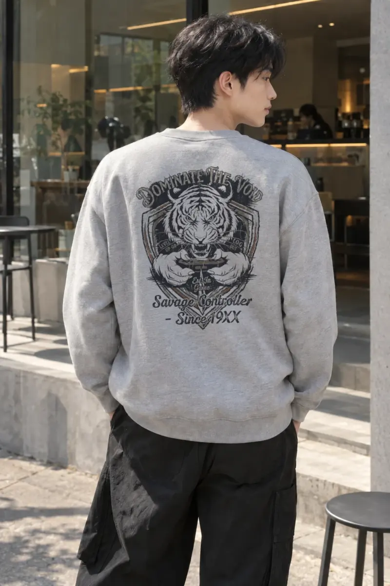 "Dominate The World" Heavy Blend Unisex Crewneck Sweatshirt | Gildan 18000