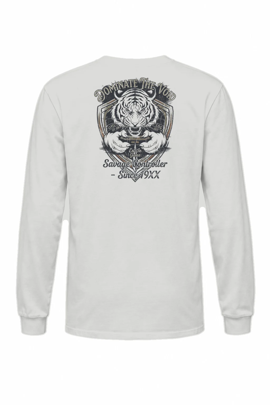 "Dominate The World" Unisex Longsleeve T-shirt | Gildan 2400