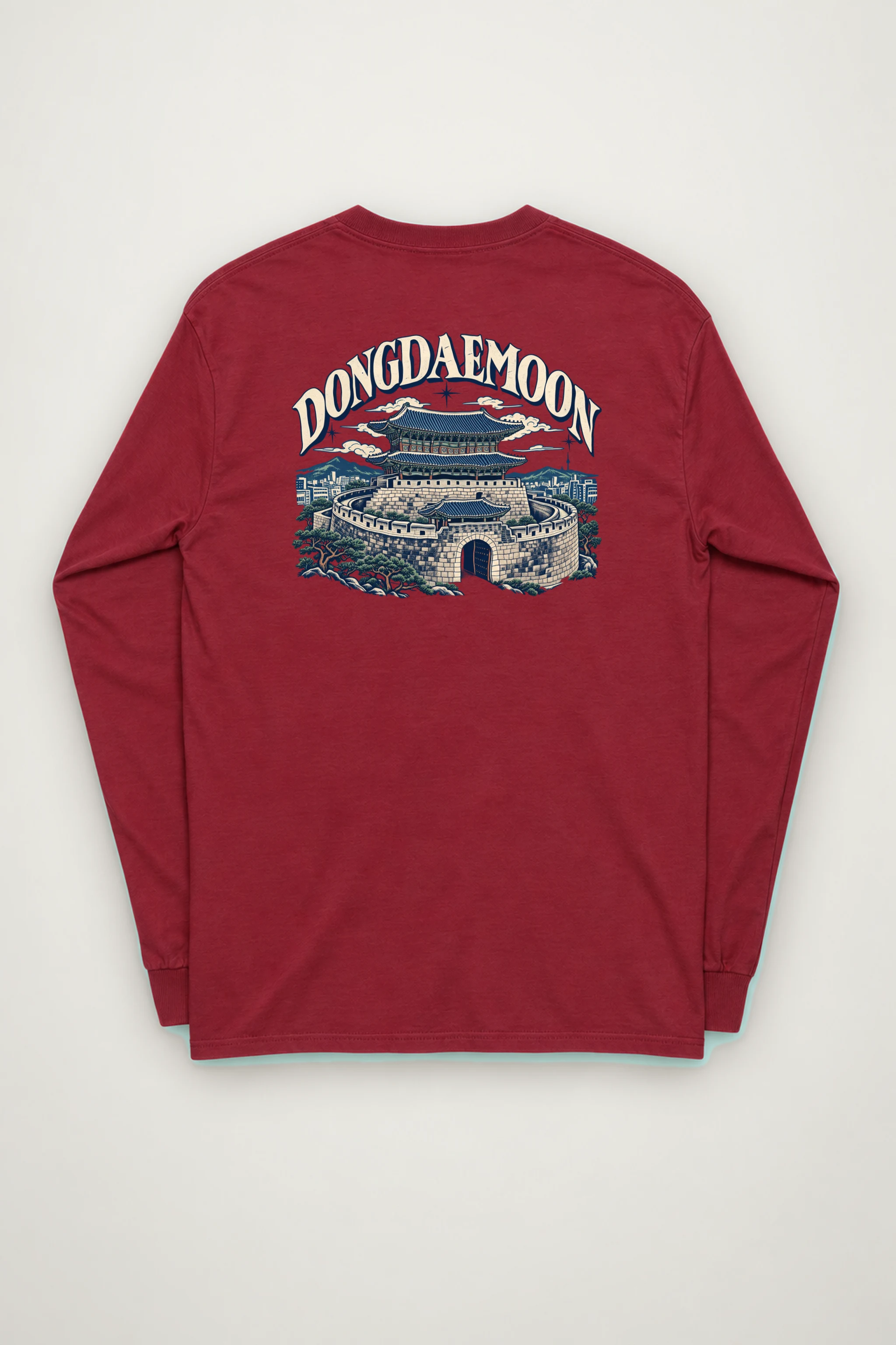 "Dongdaemun Fortress" Unisex Longsleeve T-shirt